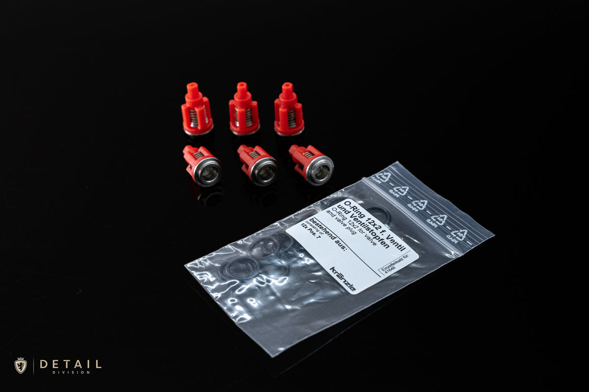 Krānzle AZ-L Pump Valve Rebuild Kit (Red)