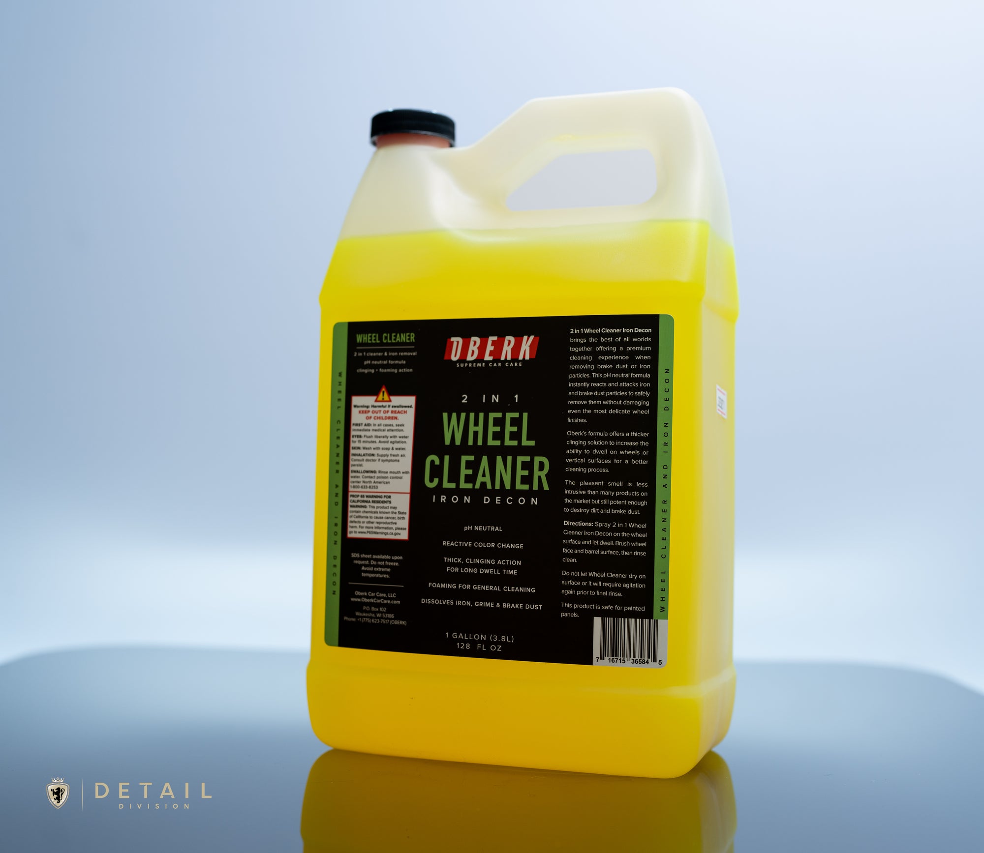 Oberk 2 in 1 Wheel Cleaner