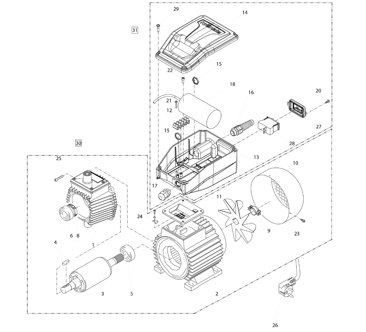 Krānzle Motor Capacitor 80uF