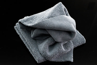 Microfiber Detail Towel (white) - Go Shine On